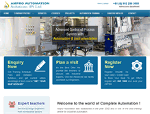 Tablet Screenshot of amproautomation.com